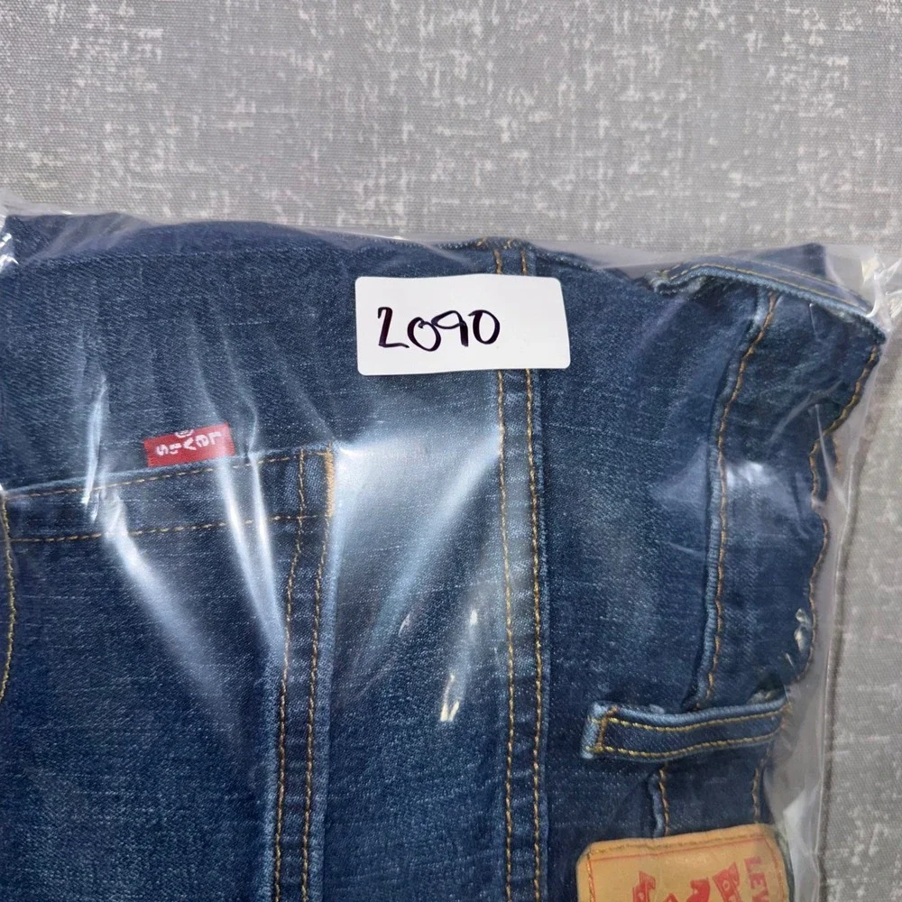 Levi's 541 Athletic Taper Mens Jeans 42x30 Blue Stretch Americano Denim Classic